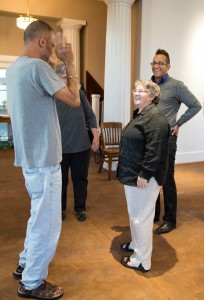 Margie, Anne, Bill and Fernando